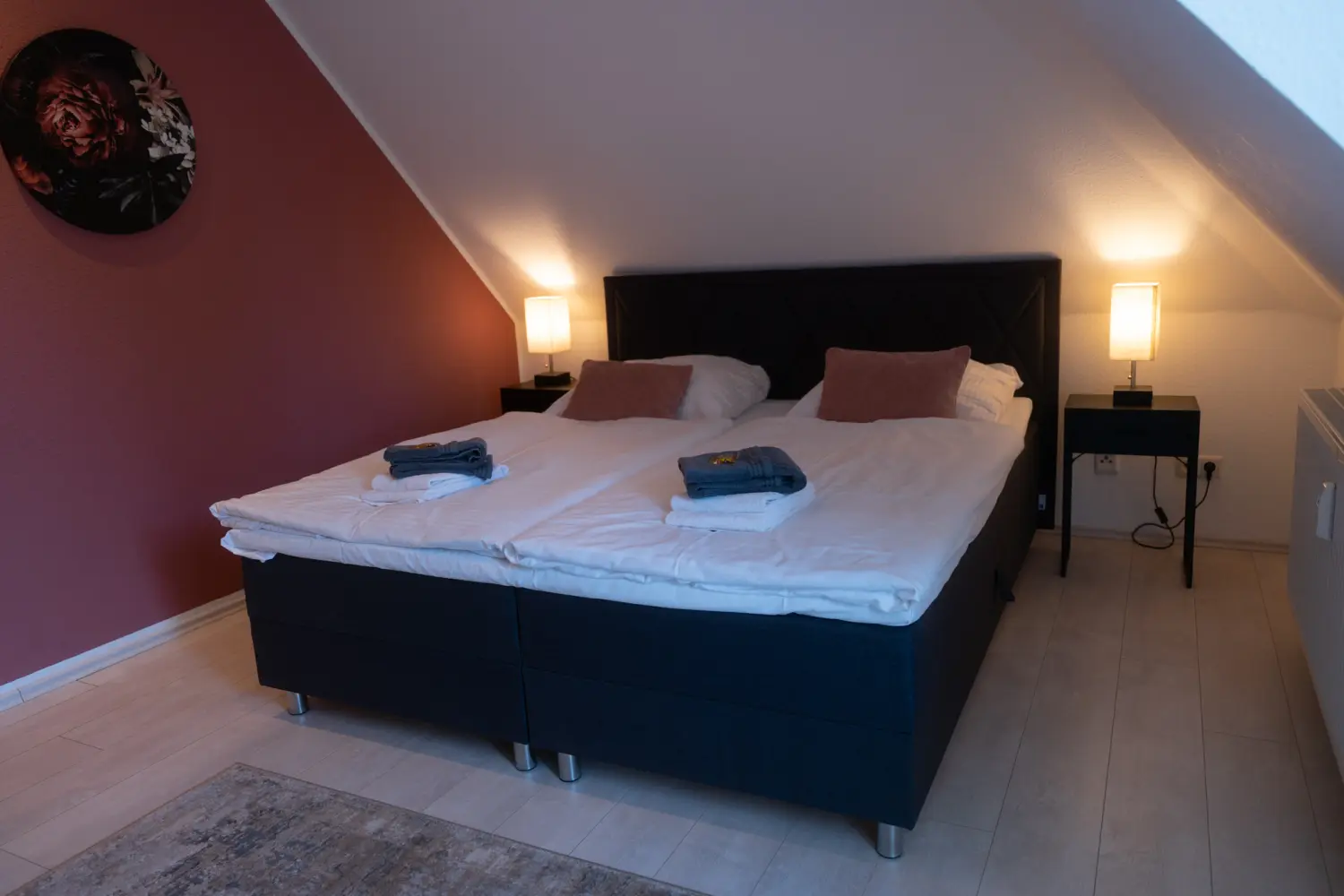 HAMA Design Homes - Ferienwohnung - Lippstadt Ferienwohnung Schlafzimmer