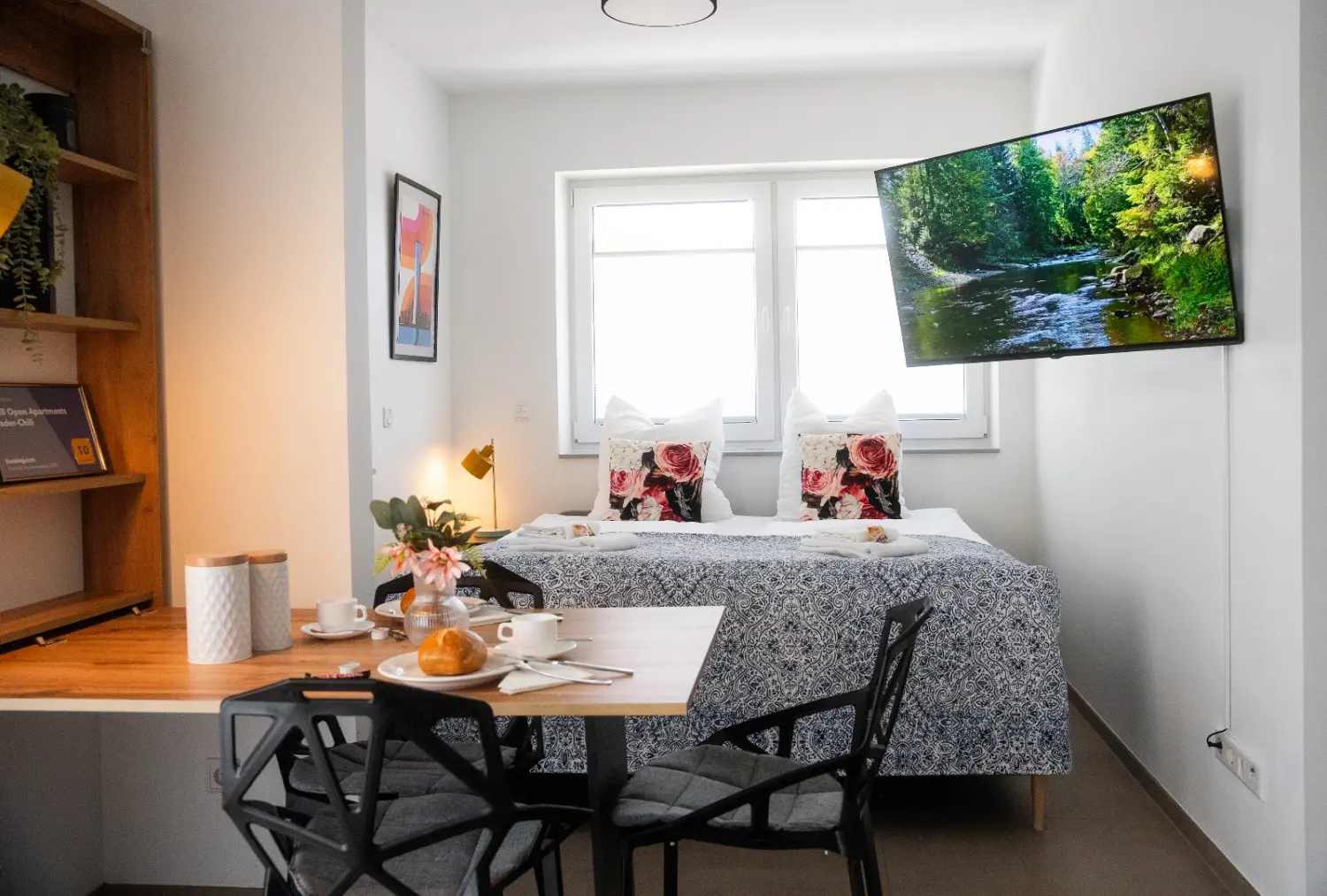 HAMA Design Homes - Ferienwohnung - PaderLounge - PaderChill - BnB OPEN Apartments - Schlafzimmer
