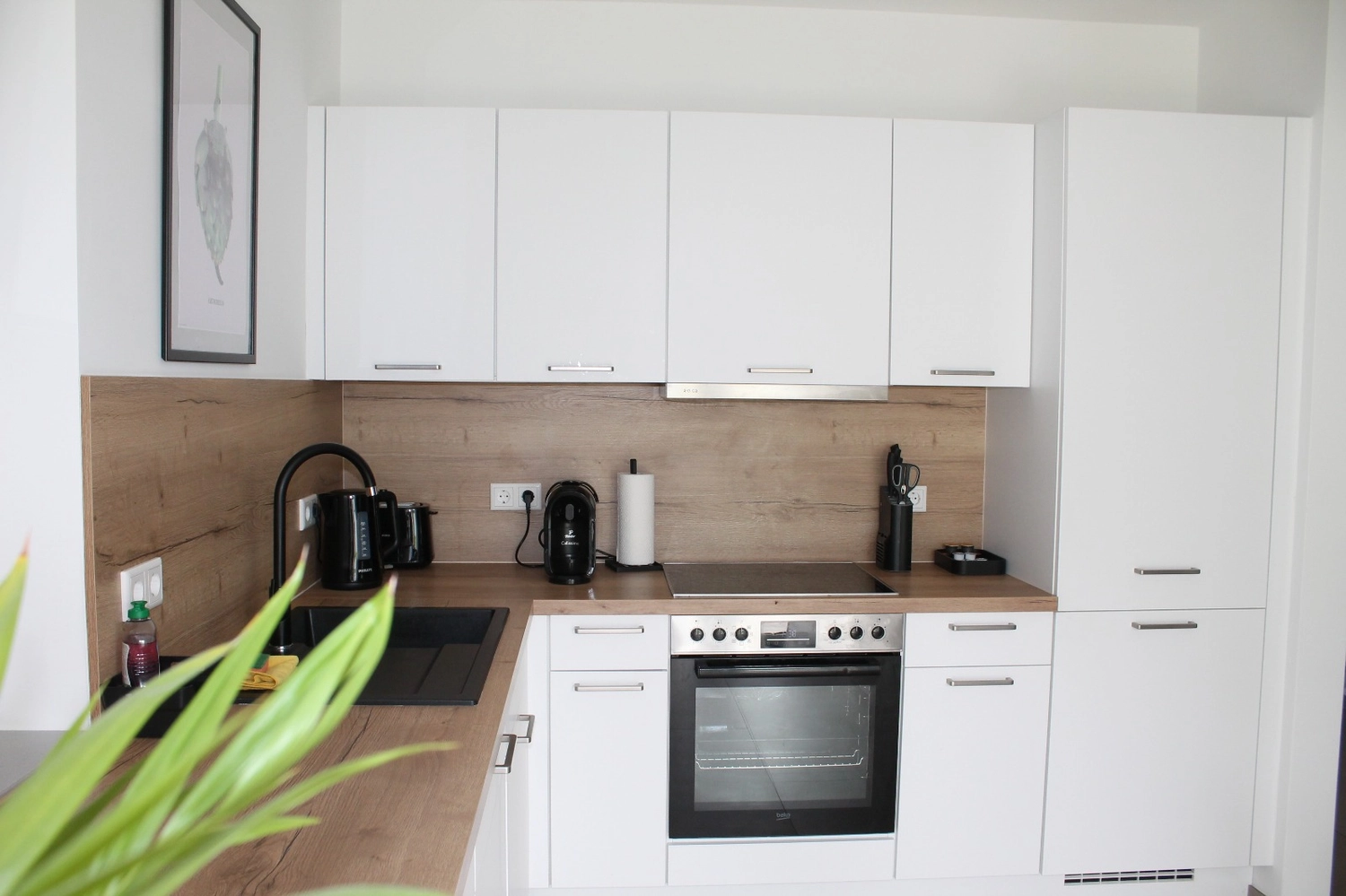 HAMA Design Homes - Ferienwohnung - PaderLounge - BnB OPEN Apartments - Küche