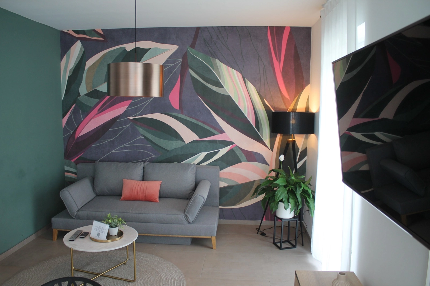 HAMA Design Homes - Ferienwohnung - PaderLounge - BnB OPEN Apartments - Wohnbereich