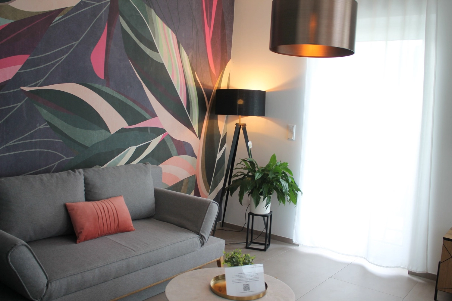 HAMA Design Homes - Ferienwohnung - PaderLounge - BnB OPEN Apartments - Wohnbereich