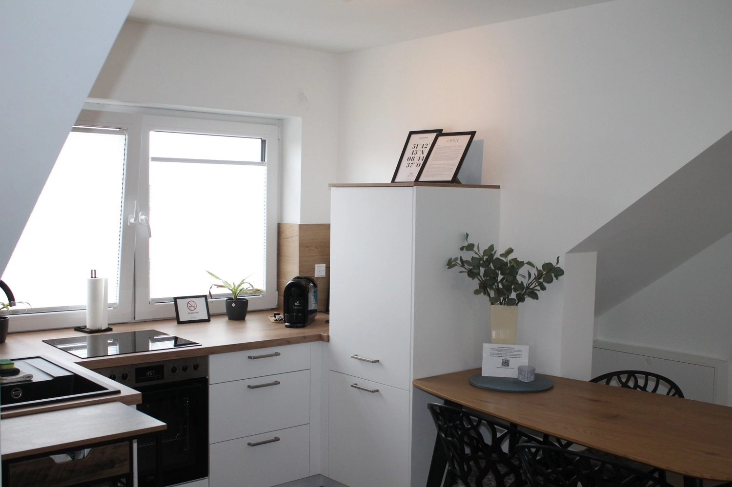 HAMA Design Homes - Ferienwohnung - PaderLounge - PaderStars - BnB OPEN Apartments - Küche